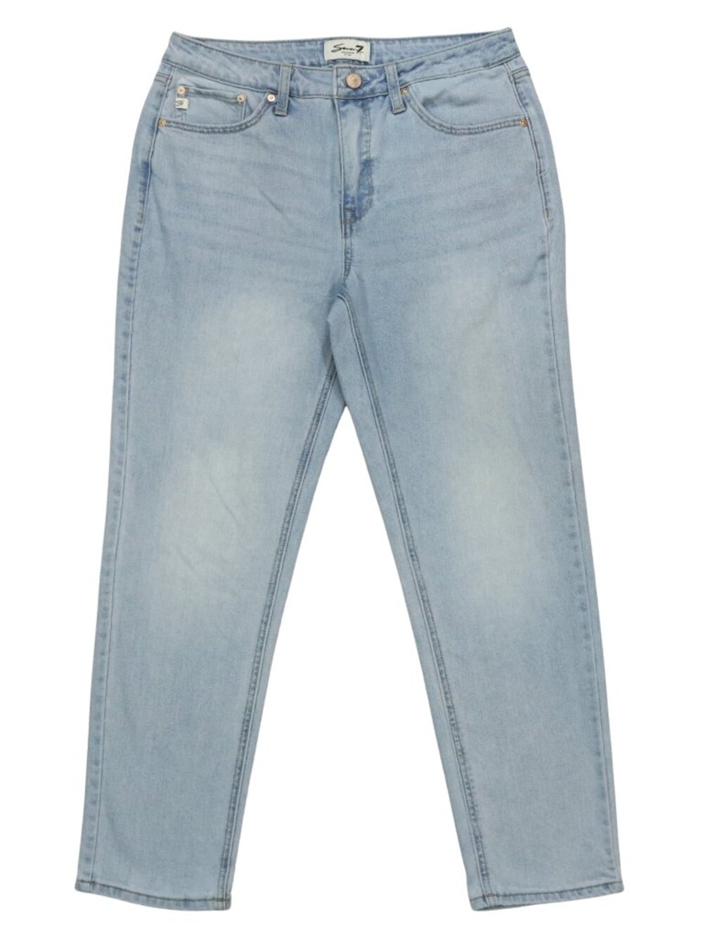 Seven 7 Jeans Straight Leg Key West Light Stretch Denim